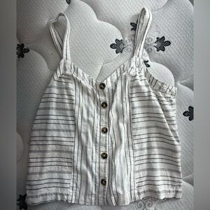 Striped Buttoned Tank top  Woman’s